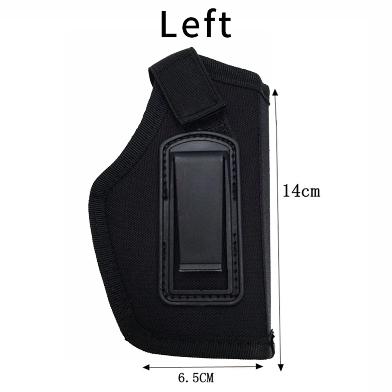 전술 허리 소형 홀스터 총, 군사 학교 권총 글록 19 17 19 26 43 1911 권총, 경찰 왼손 오른손 케이스