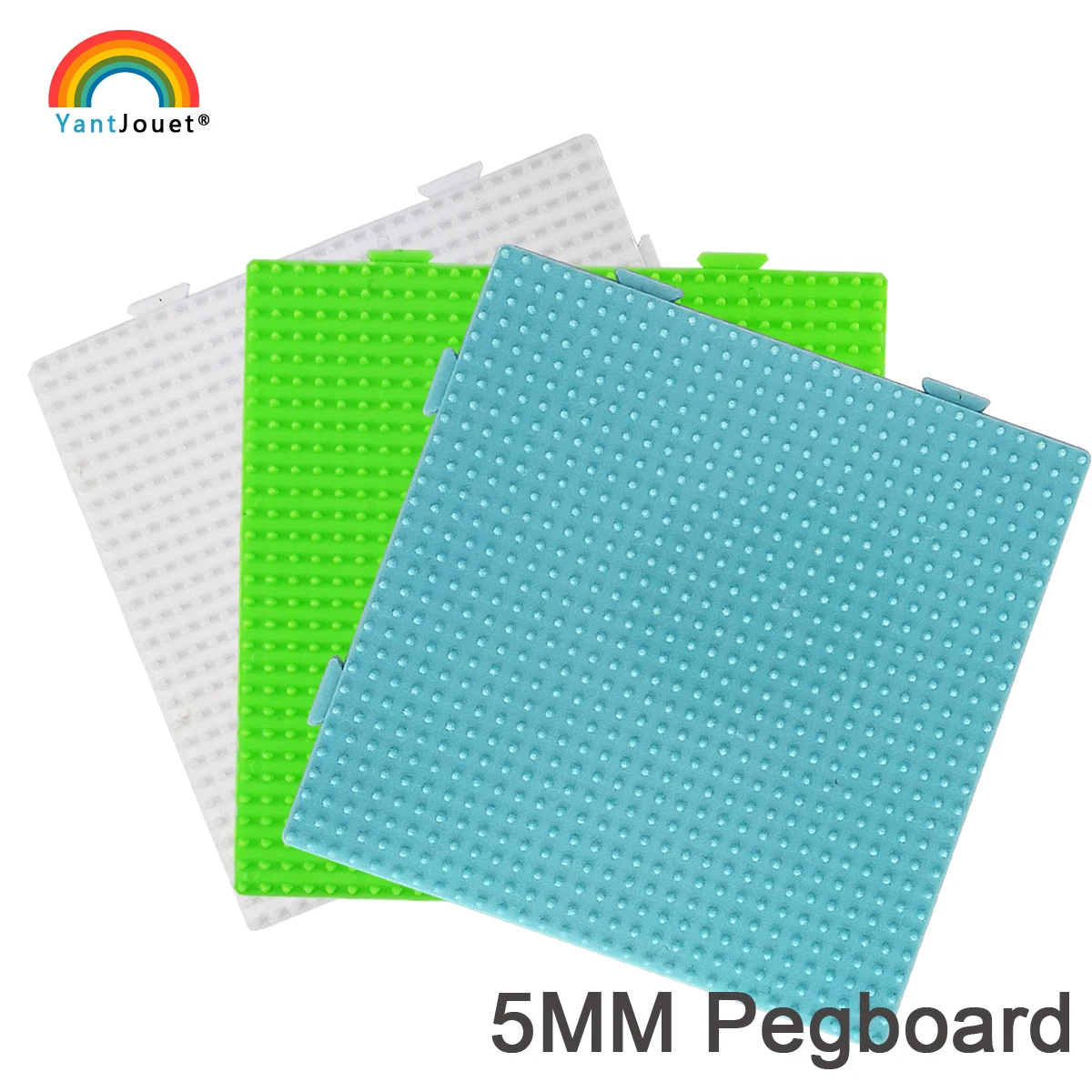 Yantjouet 5mm 하마 비즈 Pegboard 화이트 그린 29x29 도트 투명 템플릿 보드 스퀘어 도구 DIY 그림 재료 보드 퍼즐 title=Yantjouet 5mm 하마 비즈 Pegboard 화이트 그린 29x29 도트 투명 템플릿 보드 스퀘어 도구 DIY 그림 재료 보드 퍼즐 
