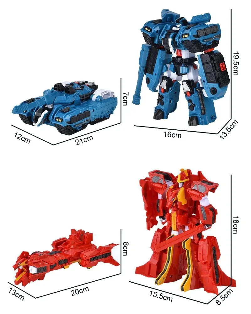 갤럭시 형사 토봇 변환 자동차 로봇 장난감, 한국 만화 형제 애니메이션 토봇 변형 탱크 자동차 장난감 선물