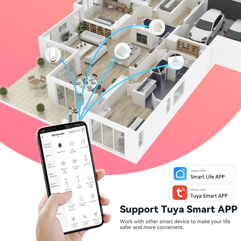 Tuya 스마트 WiFi 3MP IP 카메라 보안 자동 추적 동작 감지 음성 인터콤 Onvif가있는 실내 베이비 모니터 카메라