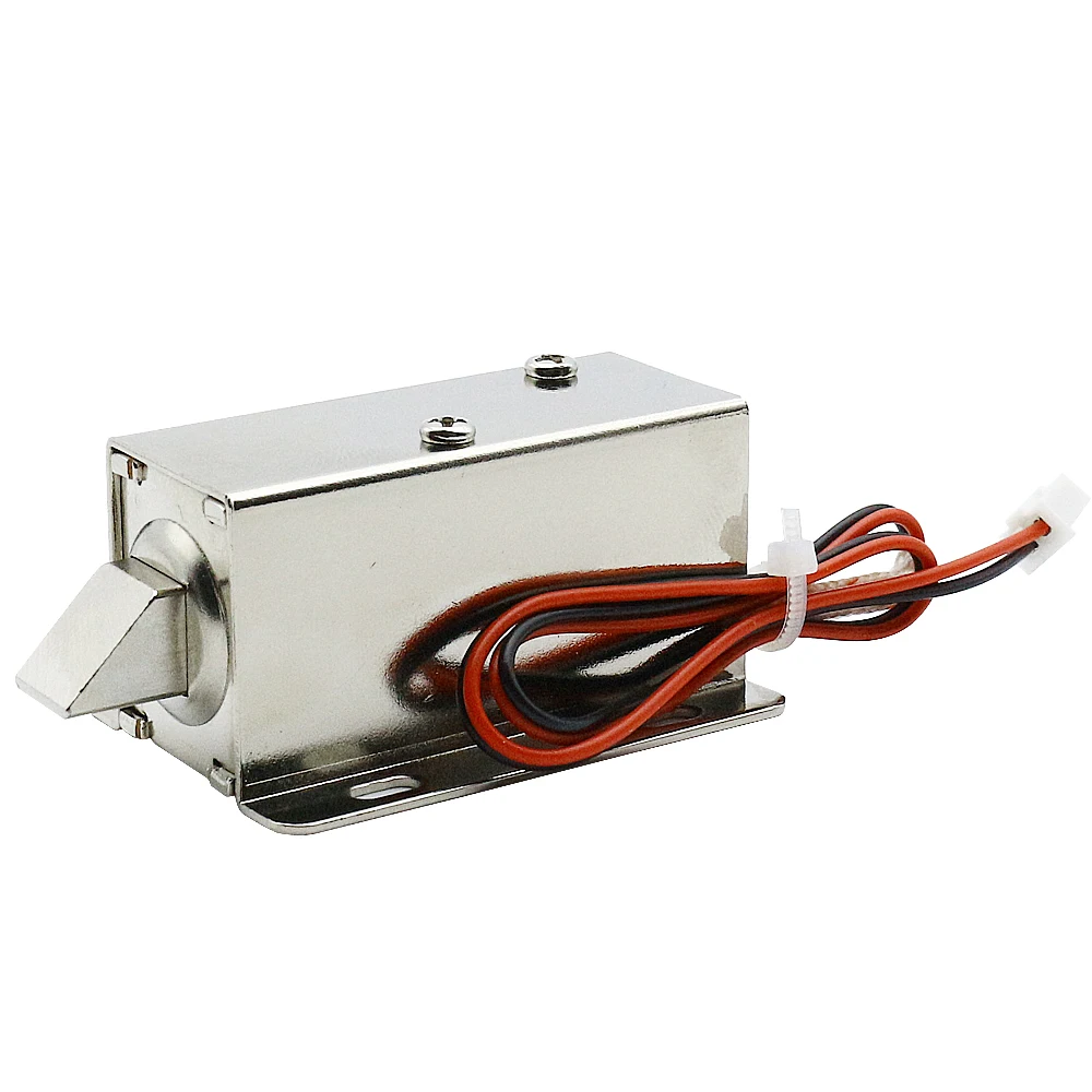 소형 전자기 볼트 잠금 문짝 잠금 장치, 접근 제어, DC12V24V