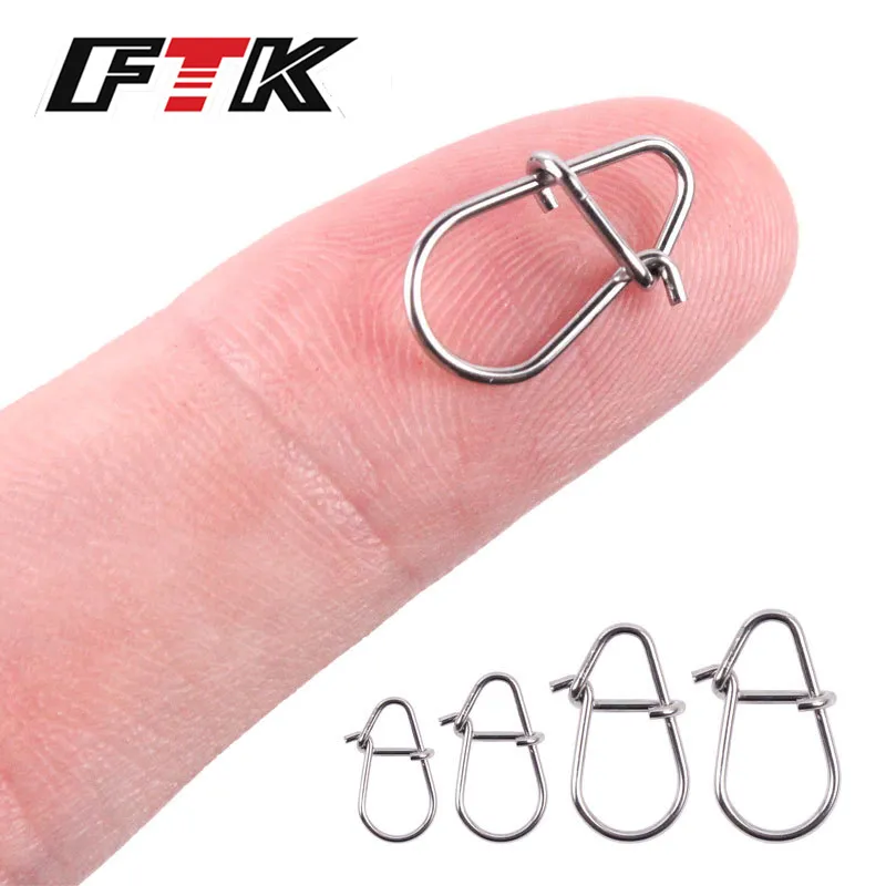 낚시 좋은 후크 스냅 핀 304 스테인레스 스틸 낚시 배럴 회전 루어 커넥터 액세서리, FTK 50 개-100 개, 00 #-3 # title=낚시 좋은 후크 스냅 핀 304 스테인레스 스틸 낚시 배럴 회전 루어 커넥터 액세서리, FTK 50 개-100 개, 00 #-3 #