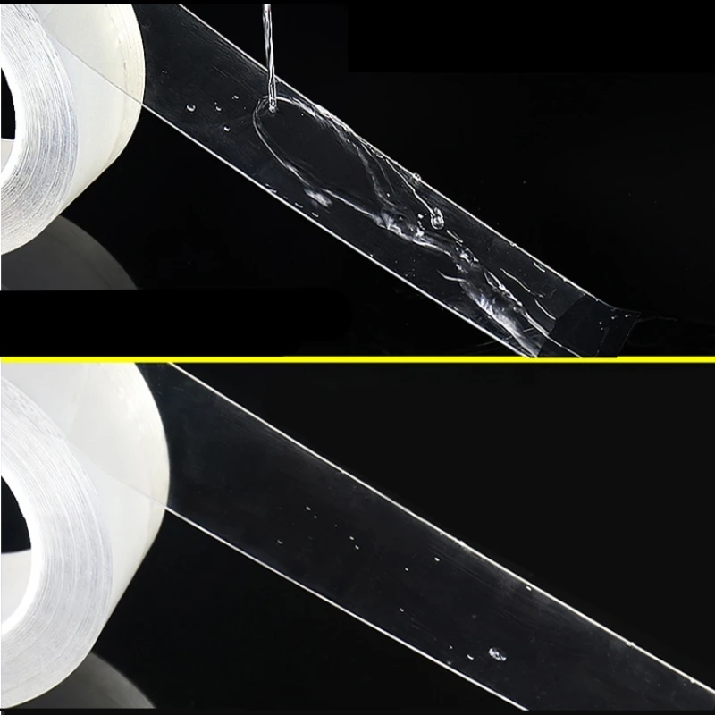 욕실 주방 샤워 방수 곰팡이 방지 테이프, 싱크대 목욕 씰링 스트립 테이프, 자체 접착 방수 접착제 나노 테이프