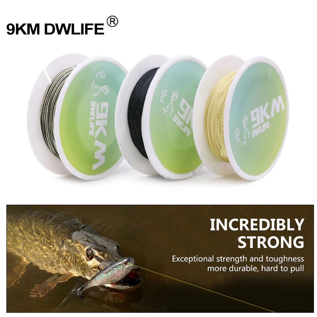 케블라 낚싯줄 30m 40 파운드 ~ 200 파운드, 고강도 내마모성 낚시 보조 코드 스레드 롤