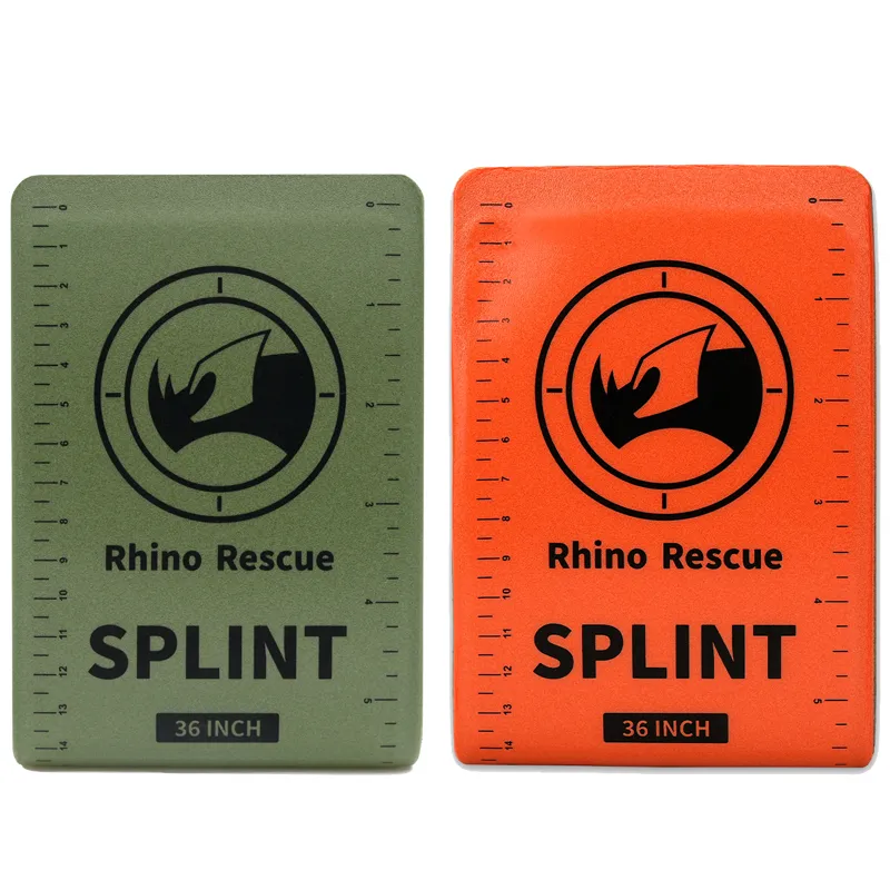 Rhino-응급 구조 부목 성형 의료 응급 처치, 생존 경량 재사용 가능한 전투 군사 부목, 캠핑용 title=Rhino-응급 구조 부목 성형 의료 응급 처치, 생존 경량 재사용 가능한 전투 군사 부목, 캠핑용 