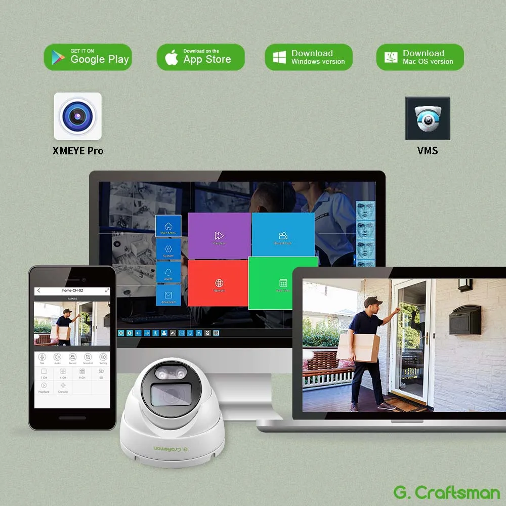 XMeye X 6MP 20FPS 실내 POE IP 카메라 광각 얼굴 오디오 방수 적외선 야시 비디오 모니터링 안전