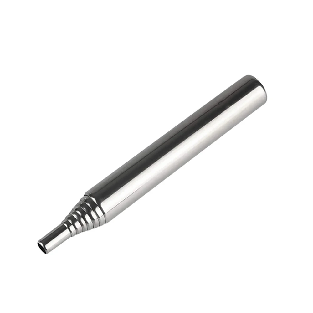 야외 요리 블로우 파이어 튜브, 스테인레스 스틸 조절식 토치 포켓 벨로우 캠핑 블로우 파이어 스틱 생존 도구