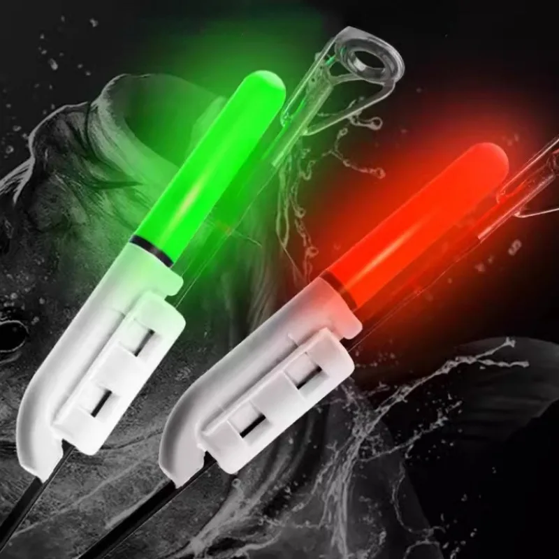 야간 낚시 전자 로드 LED 라이트 스틱, 야광 발광 방수 바위 낚시 플로트, CR322/ CR425 배터리 태클 액세서리