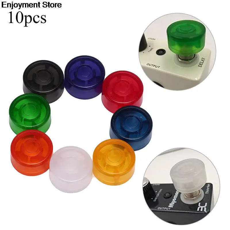일렉트릭 기타 이펙트 페달 풋 네일 캡 앰프, 캔디 컬러 풋 스위치 토퍼, 손잡이 액세서리, 2.5cm, 팩당 10 개 title=일렉트릭 기타 이펙트 페달 풋 네일 캡 앰프, 캔디 컬러 풋 스위치 토퍼, 손잡이 액세서리, 2.5cm, 팩당 10 개 