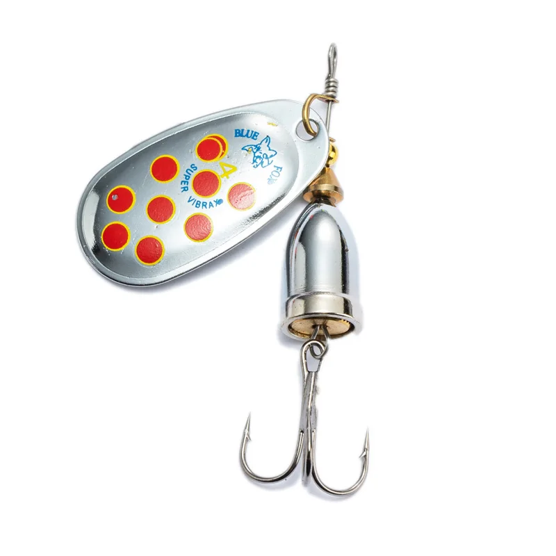 FT 파이크용 금속 낚시 루어, 고품질 하드 미끼, 트레블 후크, 스피너 미끼, 1 #-6 #5g, 6g, 8g, 10g, 16g, 19g