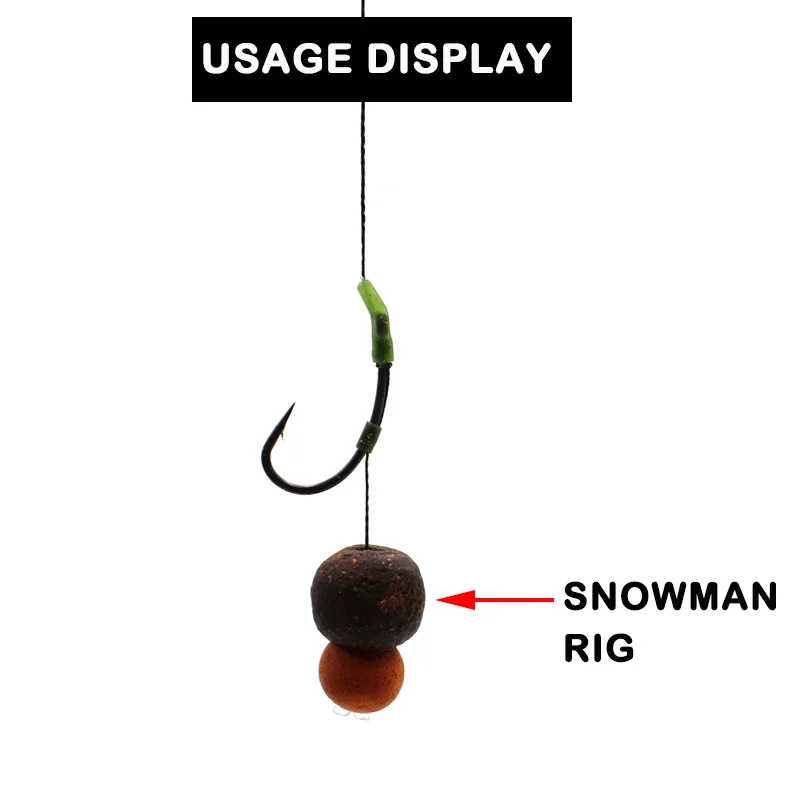 잉어 낚시 도구 눈사람 리그 드릴 편리한 도구, 빠른 설치 눈사람 리그 팝업 부리, 잉어 낚시 터미널 태클