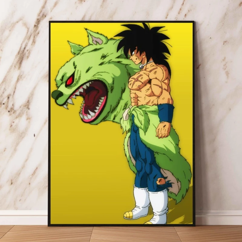 드래곤 볼 손오공 포스터 및 그림, 고품질 미술 장식 장식 그림, 현대 홈 모듈러 프린트 선물