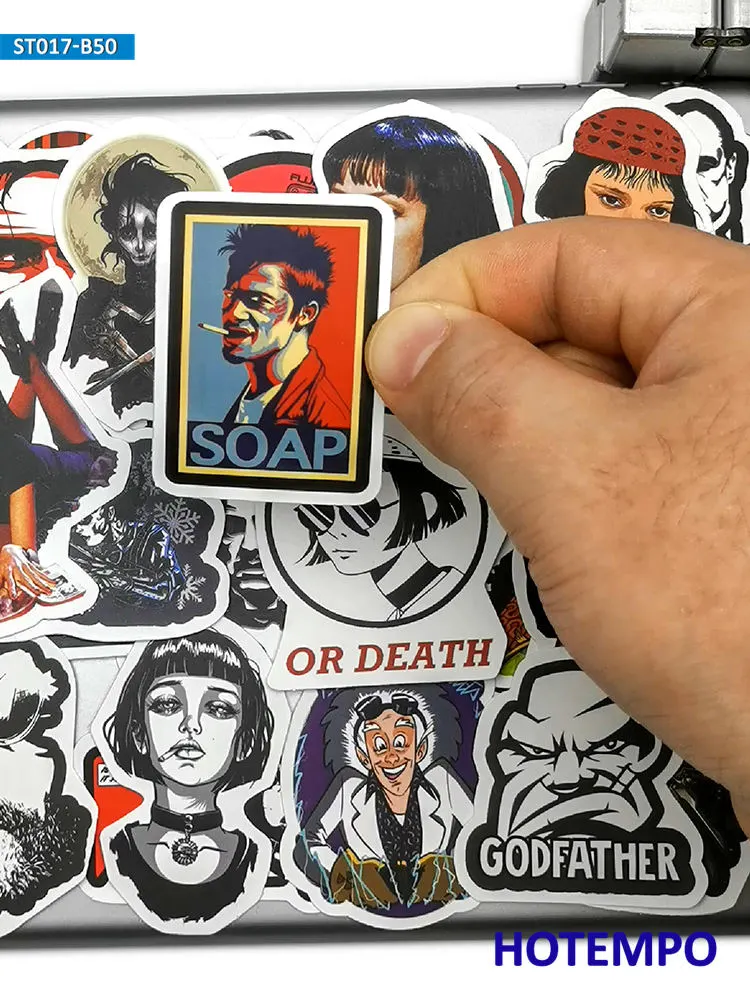 50 개, 클래식 영화 스티커, 레트로 패션, 혼합 낙서 데칼, 노트북, 스크랩북, 수하물, 스케이트 보드, 자동차, 자전거, 오토바이, 헬멧, 전화 스티커, 장난감 title=50 개, 클래식 영화 스티커, 레트로 패션, 혼합 낙서 데칼, 노트북, 스크랩북, 수하물, 스케이트 보드, 자동차, 자전거, 오토바이, 헬멧, 전화 스티커, 장난감 