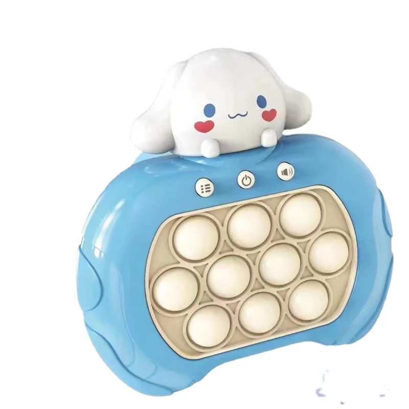 만화 시나모롤 쿠로미 마이 멜로디 퀵 푸시 게임 프레스 그것 경쟁 스퀴즈 스트레스 해소 콘솔 업그레이드 손가락 끝 장난감