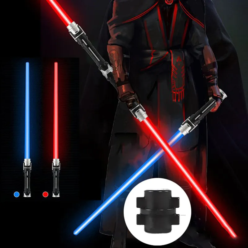 깜박이는 광선검 RGB 광선검 장난감, 어린이 더블 스위치 레이저 더블 소드 장난감, 소년용 발광 선물, LED 라이트 스틱 title=깜박이는 광선검 RGB 광선검 장난감, 어린이 더블 스위치 레이저 더블 소드 장난감, 소년용 발광 선물, LED 라이트 스틱 