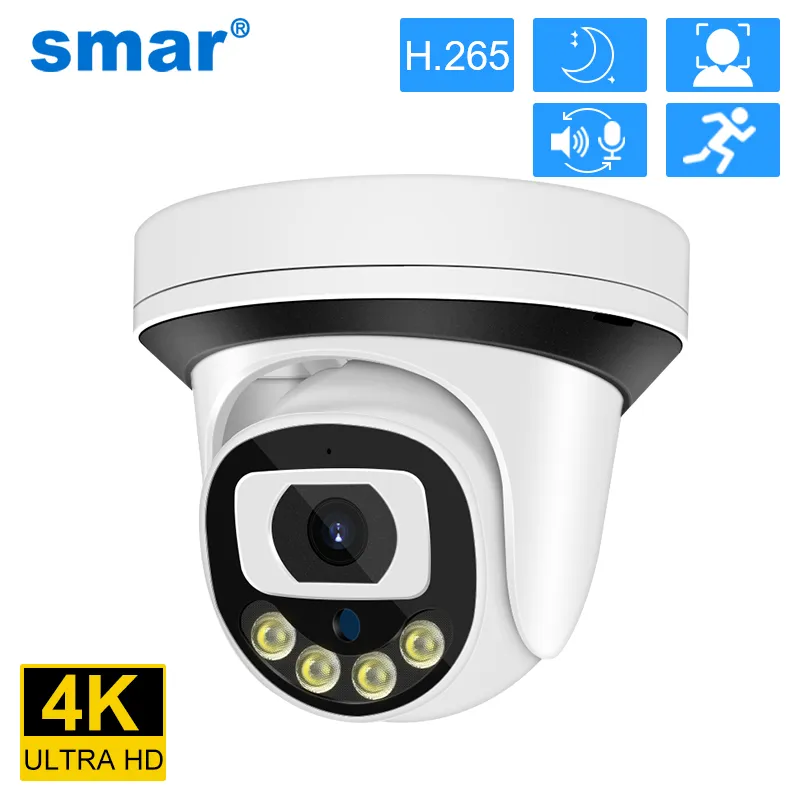 스마트 4K 8MP 5MP 4MP 3MP 돔 POE 카메라 Ai 얼굴 감지 내장 마이크 보안 IP 카메라, IR/컬러 야간 투시경 Onvif ICsee title=스마트 4K 8MP 5MP 4MP 3MP 돔 POE 카메라 Ai 얼굴 감지 내장 마이크 보안 IP 카메라, IR/컬러 야간 투시경 Onvif ICsee 