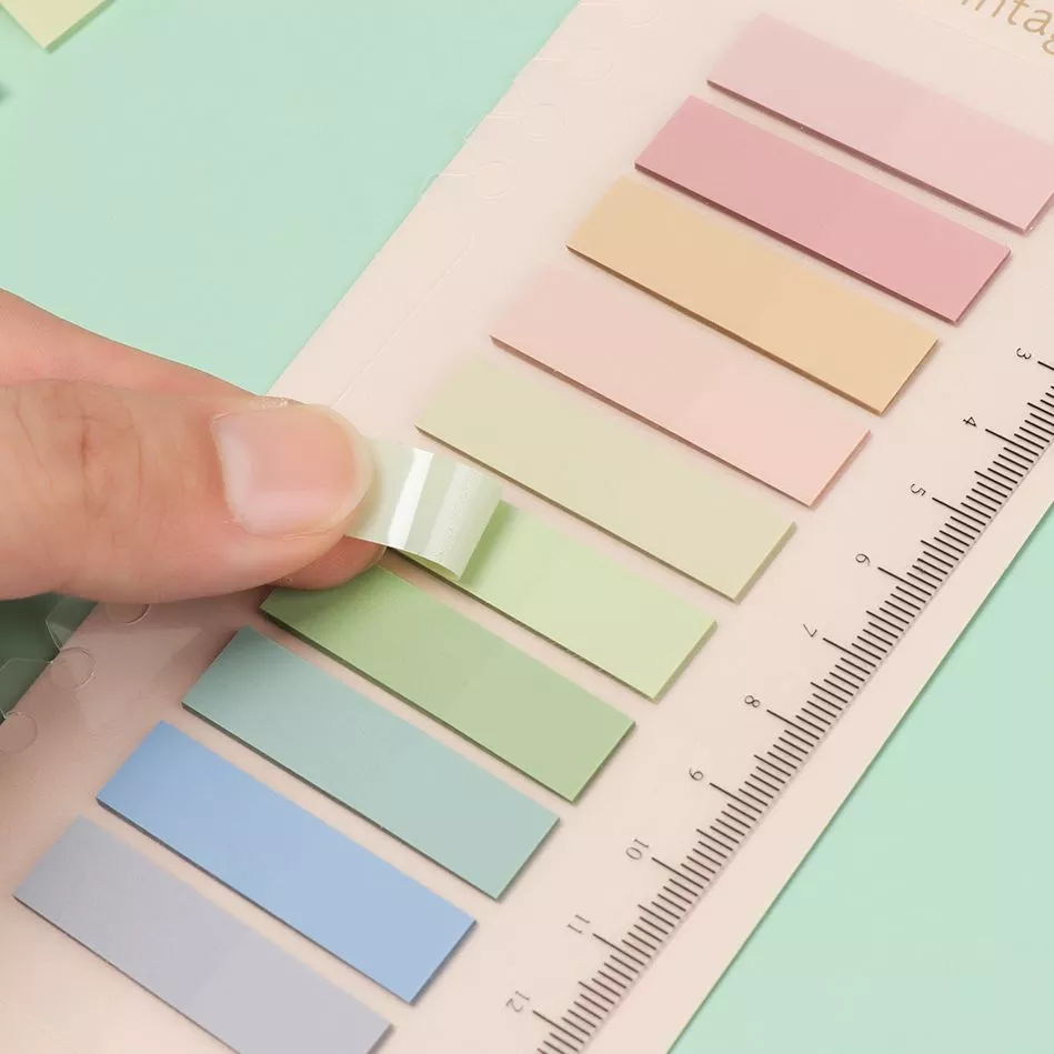 자기 접착 스티커 메모 패드 플래그 탭, 느슨한 잎 인덱스 스티커, 북마크 페이지 스티커, 60 매, 90 매, 120/200 매 title=자기 접착 스티커 메모 패드 플래그 탭, 느슨한 잎 인덱스 스티커, 북마크 페이지 스티커, 60 매, 90 매, 120/200 매