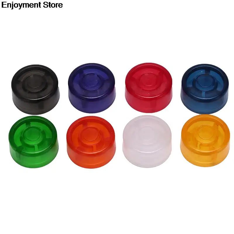 일렉트릭 기타 이펙트 페달 풋 네일 캡 앰프, 캔디 컬러 풋 스위치 토퍼, 손잡이 액세서리, 2.5cm, 팩당 10 개