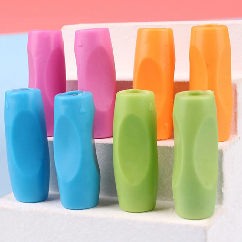 초등학생 학습 파트너, 어린이 학생 문구 연필 홀더 연습기, 올바른 펜 홀더, 자세 유지, 4 개/로트