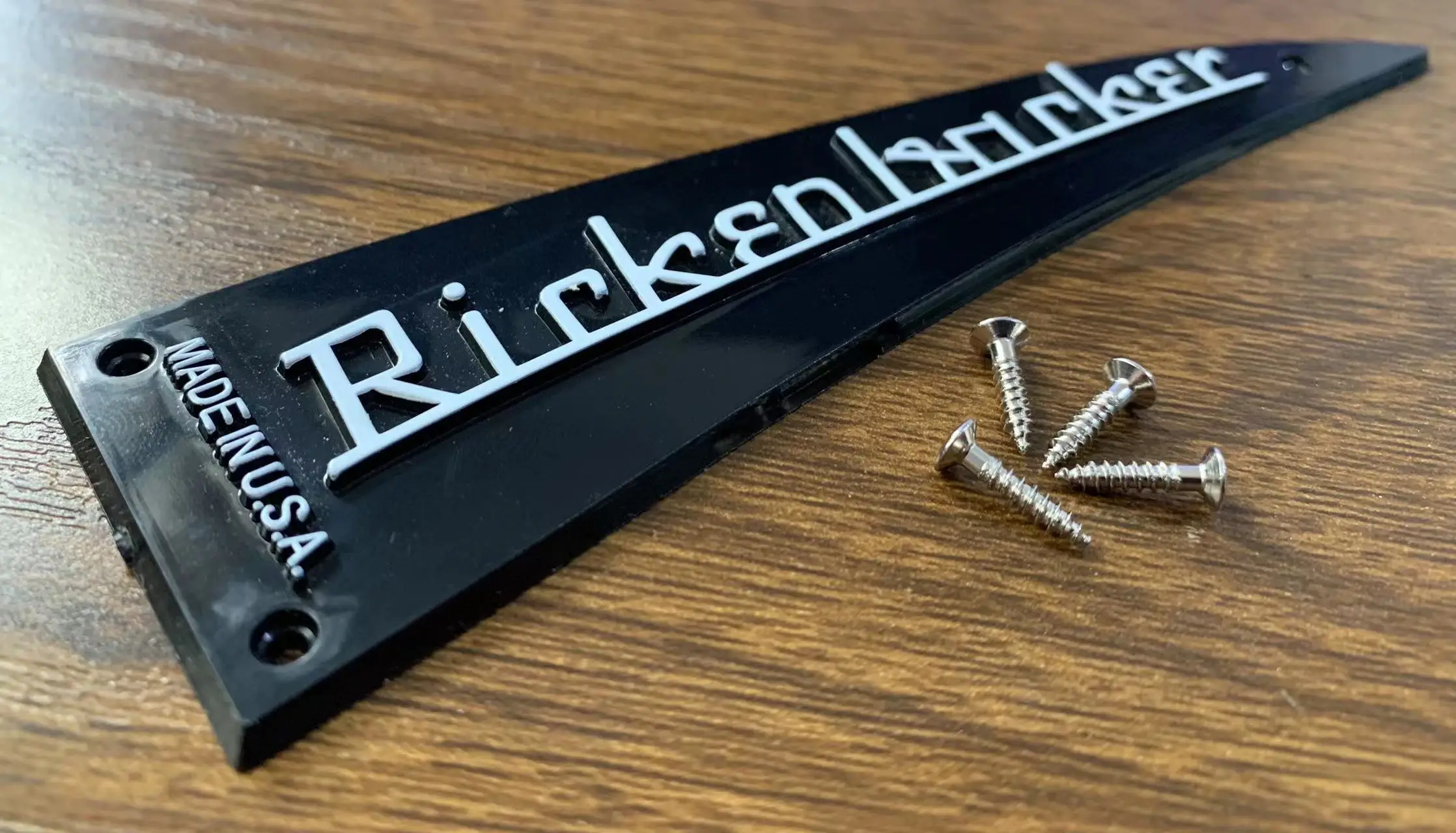 Ricken 일렉트릭 베이스 및 기타용 전문 트러스로드 커버, 나사 포함 기타 액세서리, 재고 할인