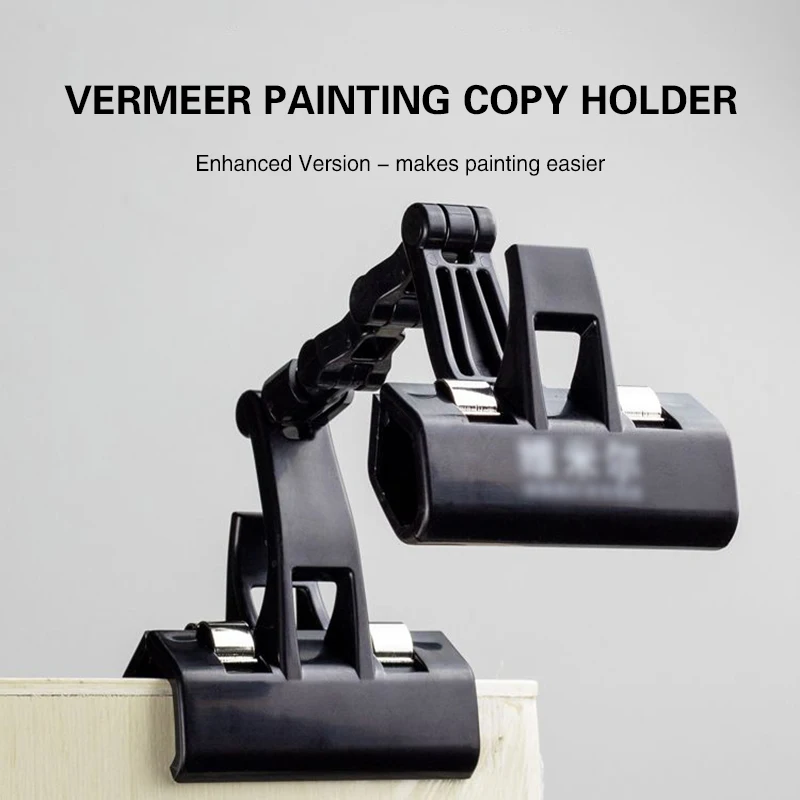 아티스트용 더블 헤드 회전식 아트 특수 복사 홀더, 그림 클립 클램프, 이젤 드로잉 보드, 그림 스케치 사진 클립 title=아티스트용 더블 헤드 회전식 아트 특수 복사 홀더, 그림 클립 클램프, 이젤 드로잉 보드, 그림 스케치 사진 클립 