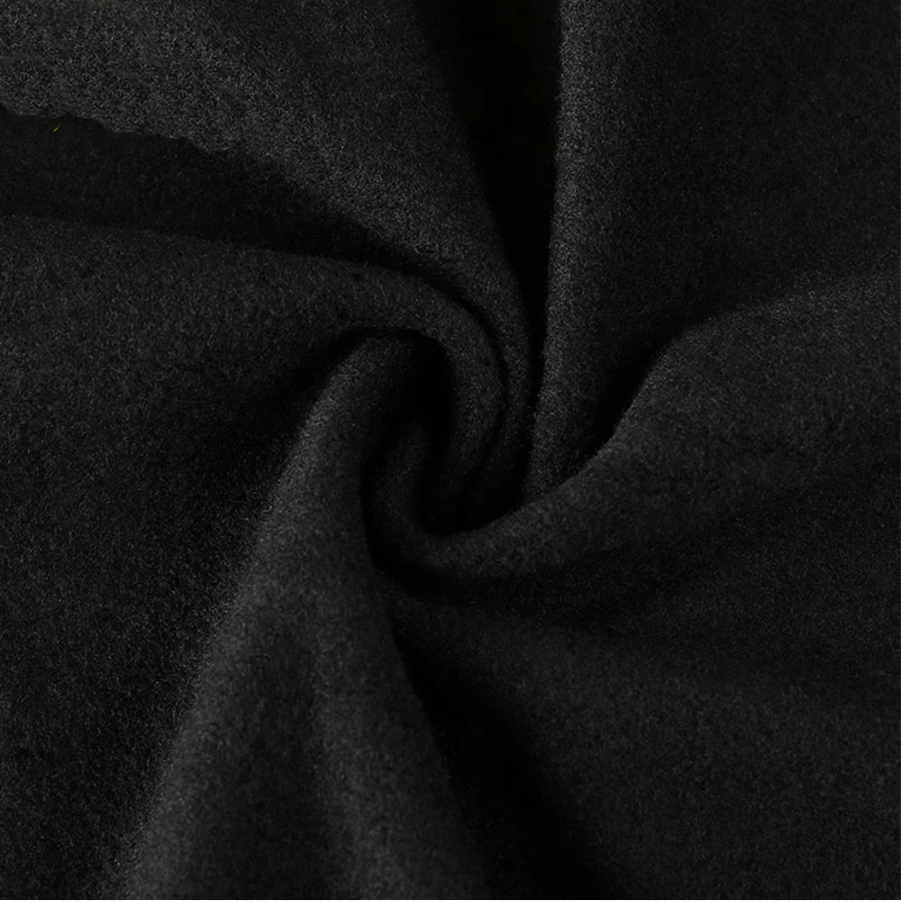 YKYWBIKE-남성용 겨울 보온 사이클링 재킷, MTB 자전거 코트 자전거 의류 긴 소매 사이클링 유니폼 블랙