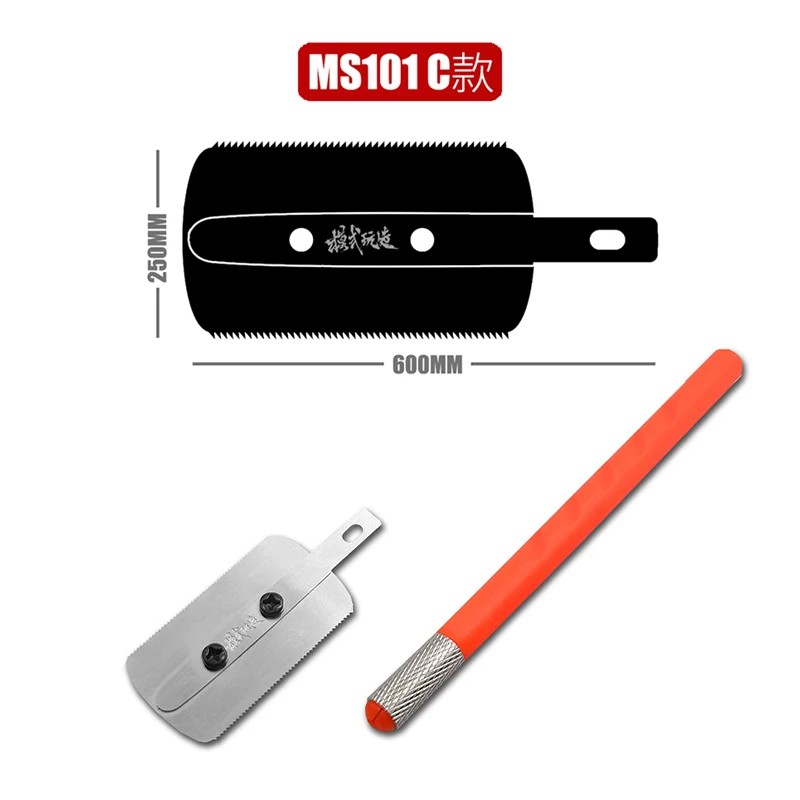 취미 모델 공예 도구 핸드 톱, 에칭 칩 톱 미니 핸드 톱, 3 가지 스타일의 톱날