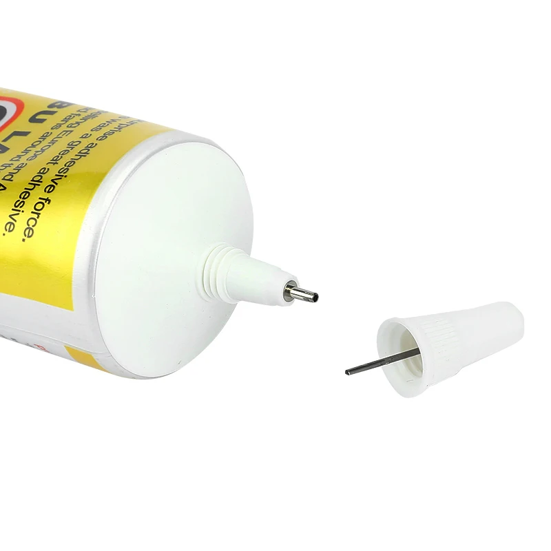 다목적 접착제, 슈퍼 접착제, 블랙 액체 에폭시 접착제, DIY 공예 유리 전화 케이스, 금속 직물, T7000, 15ml