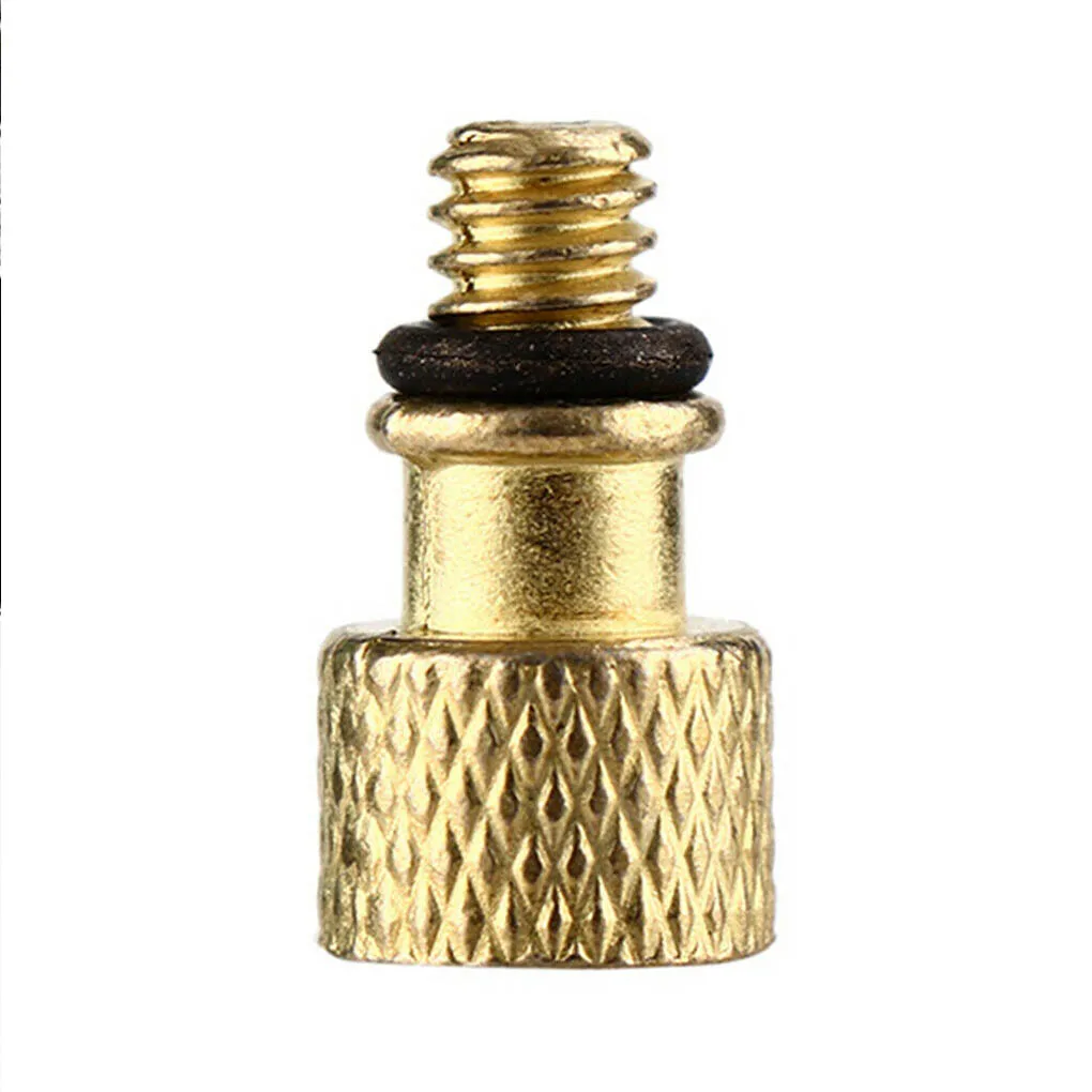 밸브 어댑터 세트 26 개 자전거 자동차 밸브 어댑터 키트 세트 공기 압축기 자전거 바닥 펌프 자전거 액세서리 골드