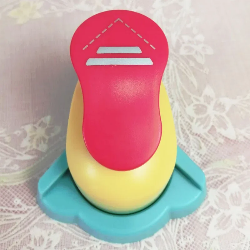 더블 이퀄라인 코너 공예 펀치 커브, DIY 테두리 구멍 펀치 종이 커터, 엠보싱 종이 스크랩북