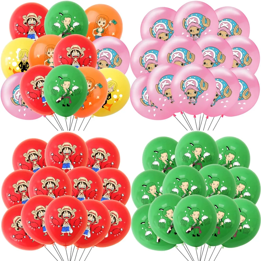 애니메이션 테마 라텍스 풍선, 원피스 풍선, 생일 파티, 어린이 선물 장식, 해적 영웅, 루피 소년 장난감 선물, 12 인치, 12 개 title=애니메이션 테마 라텍스 풍선, 원피스 풍선, 생일 파티, 어린이 선물 장식, 해적 영웅, 루피 소년 장난감 선물, 12 인치, 12 개 