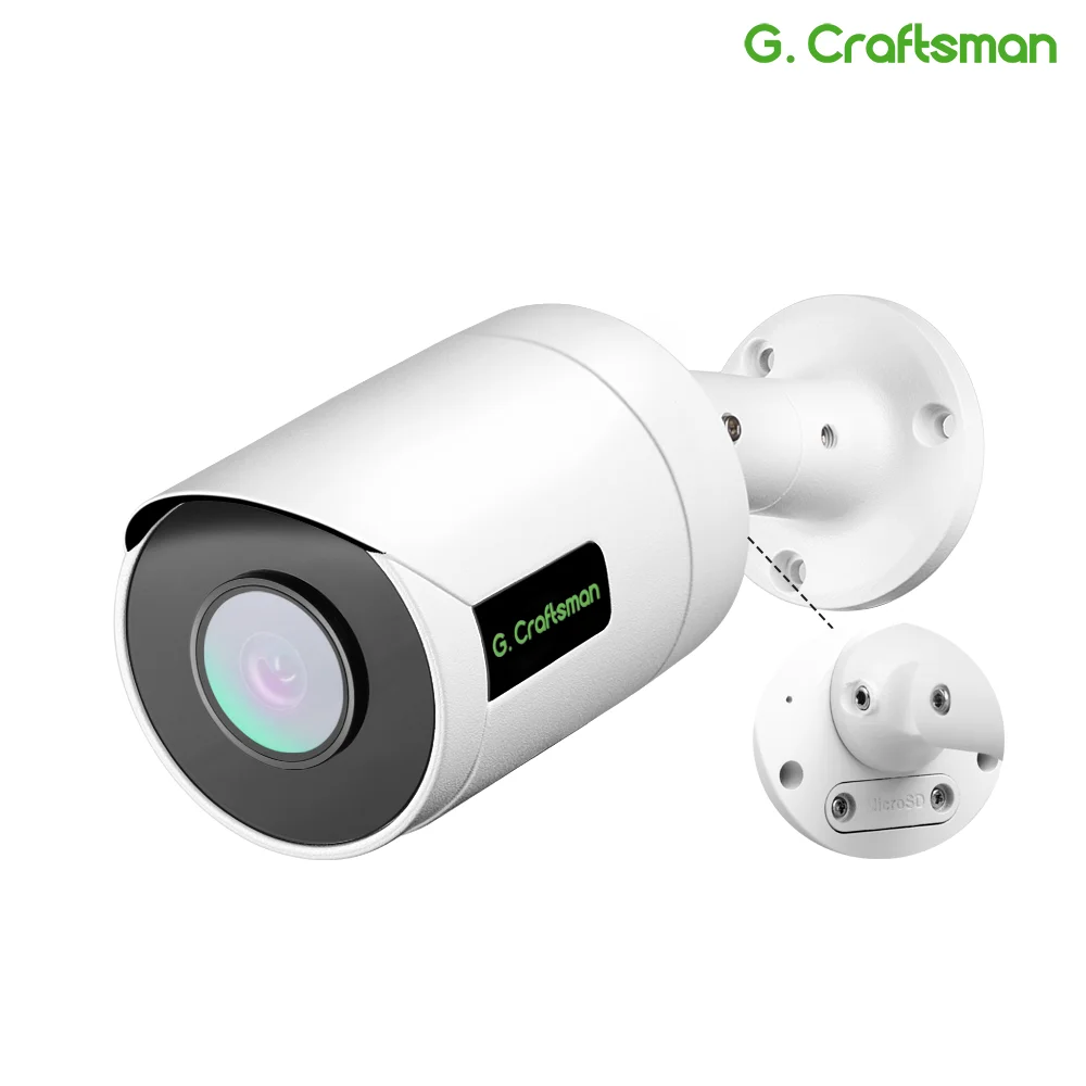 G.Craftsman-4K 30FPS POE IP 카메라 오디오 2.8mm 렌즈, 5MP RTMP 소니 감시 보안 CCTV 비디오 방수 IR 야간 투시경 title=G.Craftsman-4K 30FPS POE IP 카메라 오디오 2.8mm 렌즈, 5MP RTMP 소니 감시 보안 CCTV 비디오 방수 IR 야간 투시경 