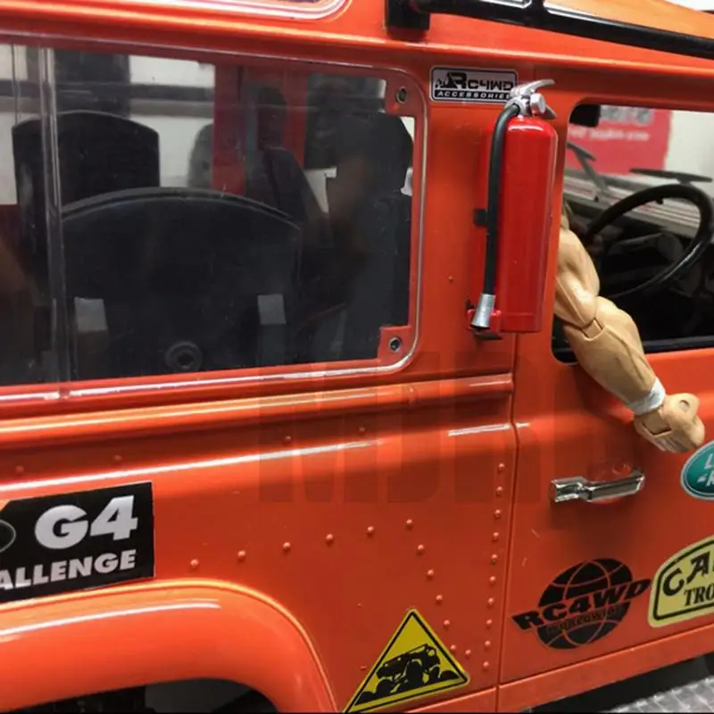 시뮬레이션 소화기 RC 락 크롤러 액세서리, Traxxas TRX4 축 SCX10 TAMIYA CC01 TRX-6 D90 D110 축, 1/10 체중계