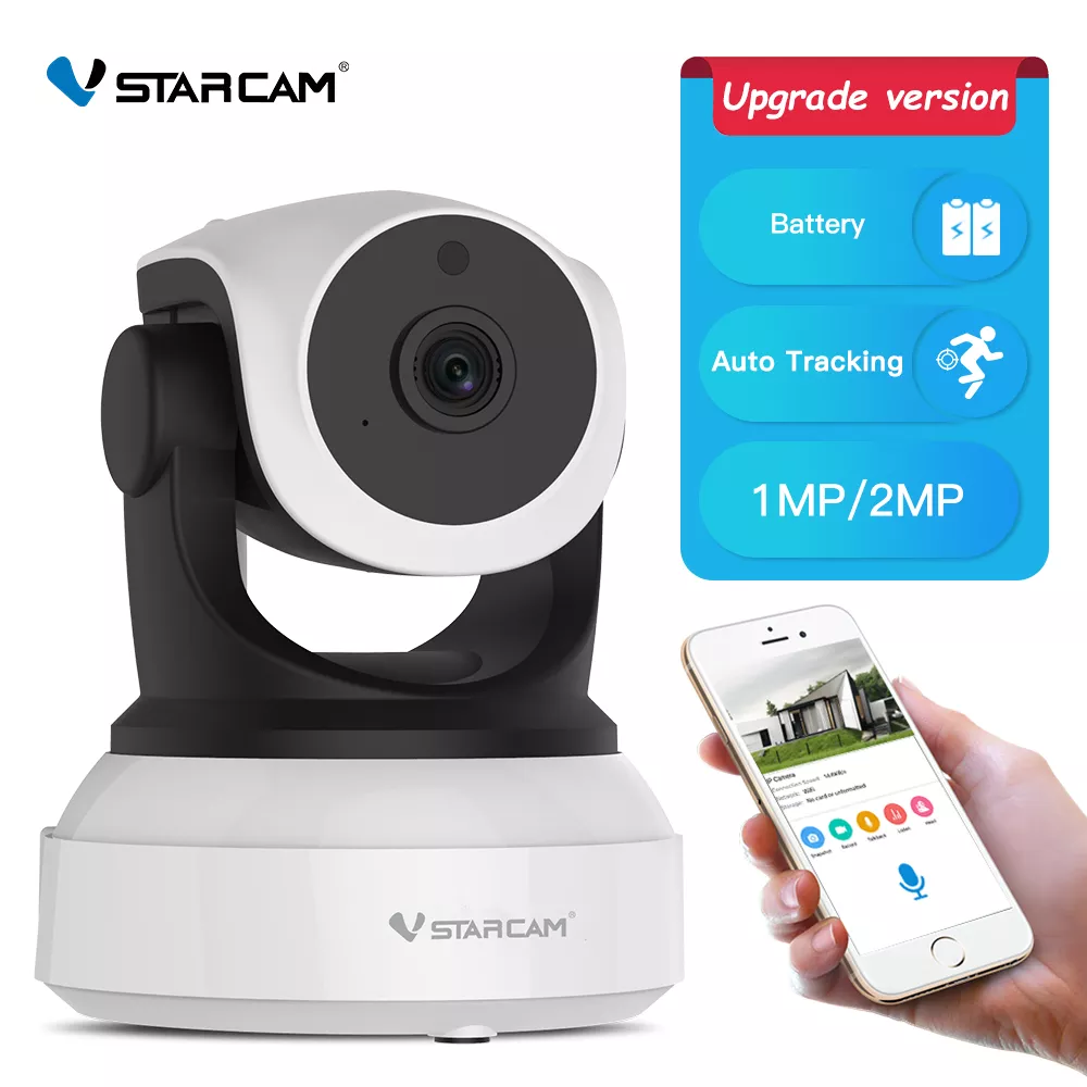 Vstarcam 실내 CCTV 감시 보안 카메라, 자동 추적, 2MP IP 카메라, 1080P, 2500mAh 배터리, P2P iptv title=Vstarcam 실내 CCTV 감시 보안 카메라, 자동 추적, 2MP IP 카메라, 1080P, 2500mAh 배터리, P2P iptv 