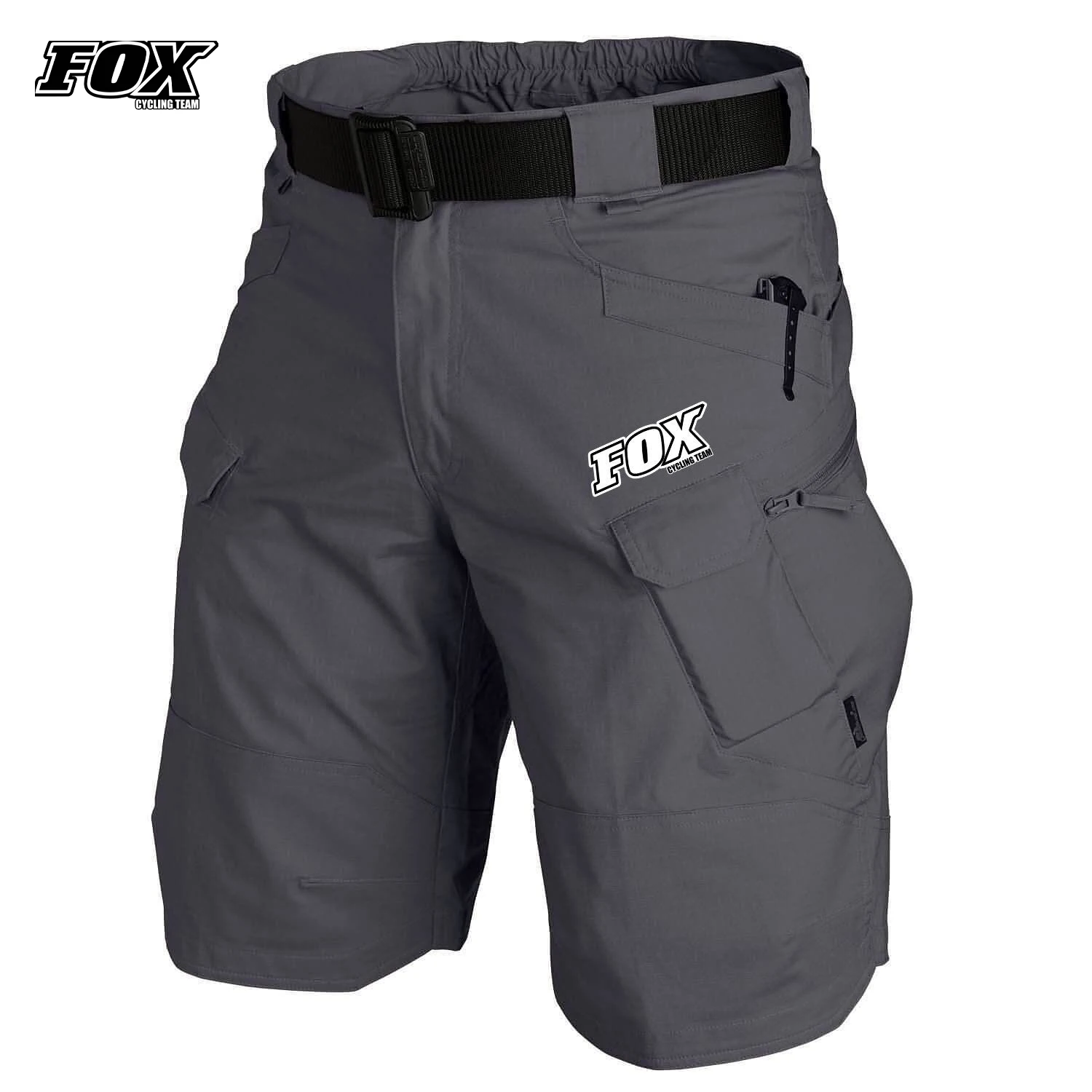 Fox 사이클링 팀 남성용 반바지, 2023 야외 스포츠, Mtb 자전거 반바지, 멀티 포켓, 느슨한 내리막 자전거 하의 바지, 여름