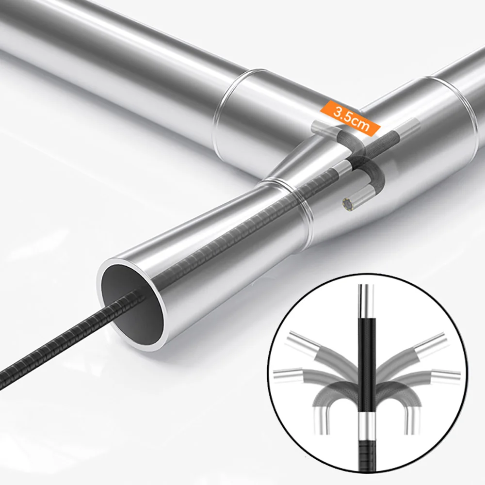 180 ° 관절 보어스코프, IP67 방수 프로브, 양방향 자동차 내시경, 자동차 지원 PC, 아이폰, 안드로이드, 6.5mm