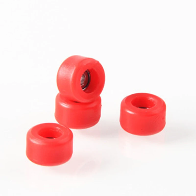 전문 PU 및 금속 우레탄 CNC 베어링 휠, 나무 지판용 고품질 휠, 세트당 4 개, 신상