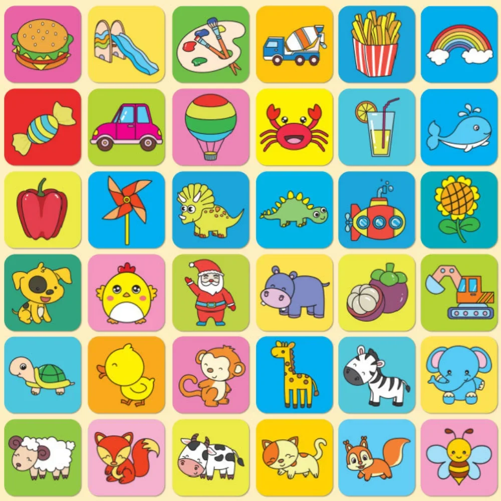 아기 몬테소리 시각 자극 카드, 흑백 카드, 고콘트라스트 모양, 인지 장난감