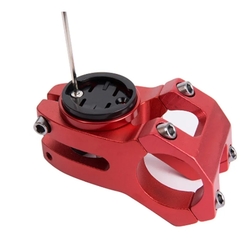 자전거 컴퓨터 거치대 스톱워치 GPS 속도계 마운트 브래킷 스템 탑 캡, 가민 엣지 및 브라이튼 캣아이 자전거 부품에 적합