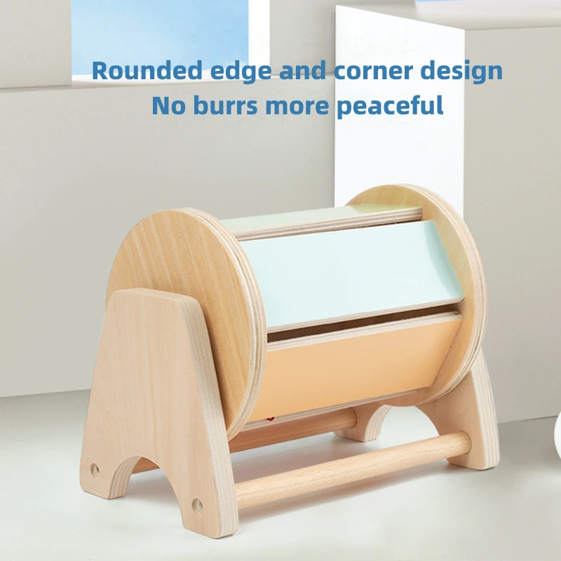 LIQU 몬테소리 장난감 마카롱 컬러 동전 상자, 공 상자, 개체 영구 상자, 8-24 개월 유아 학습용 장난감