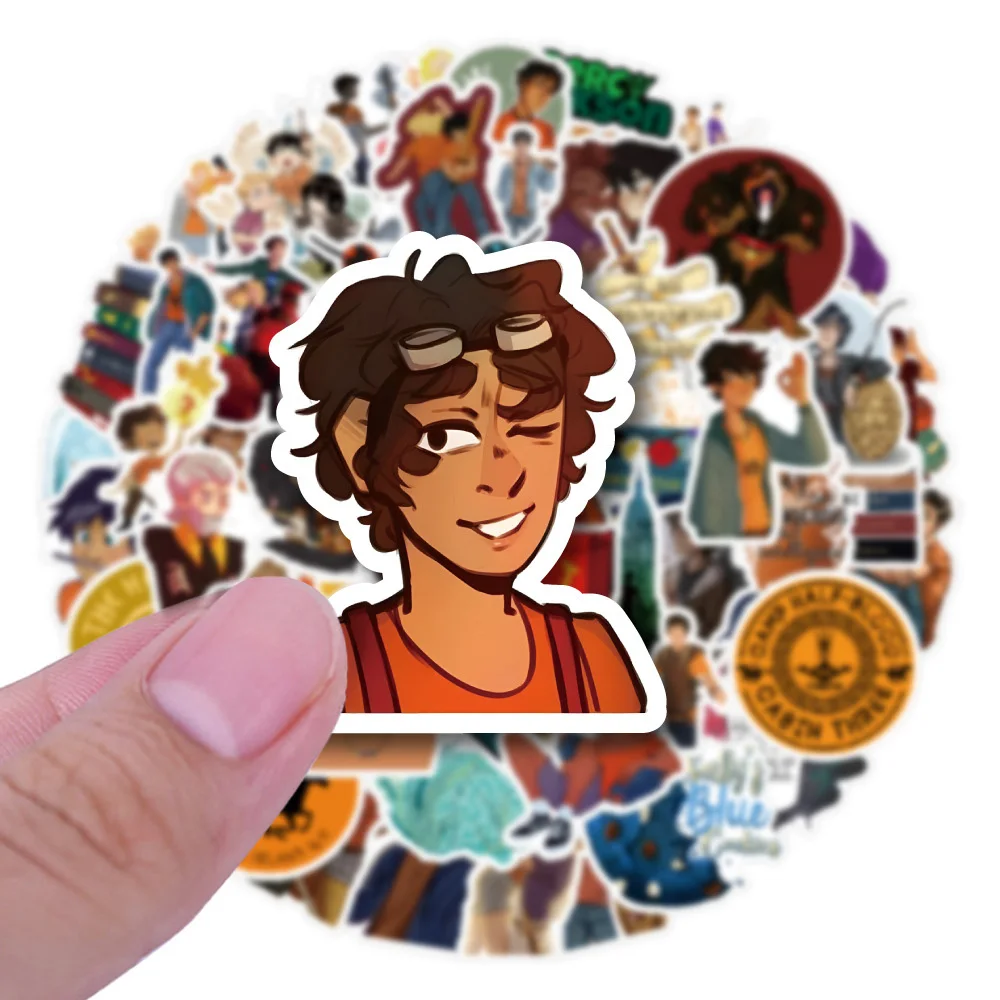 퍼시 잭슨 영화 만화 스티커 10/30/60 개, DIY 노트북 수하물 스케이트 보드 그래피티 데칼 스티커 아이 장난감