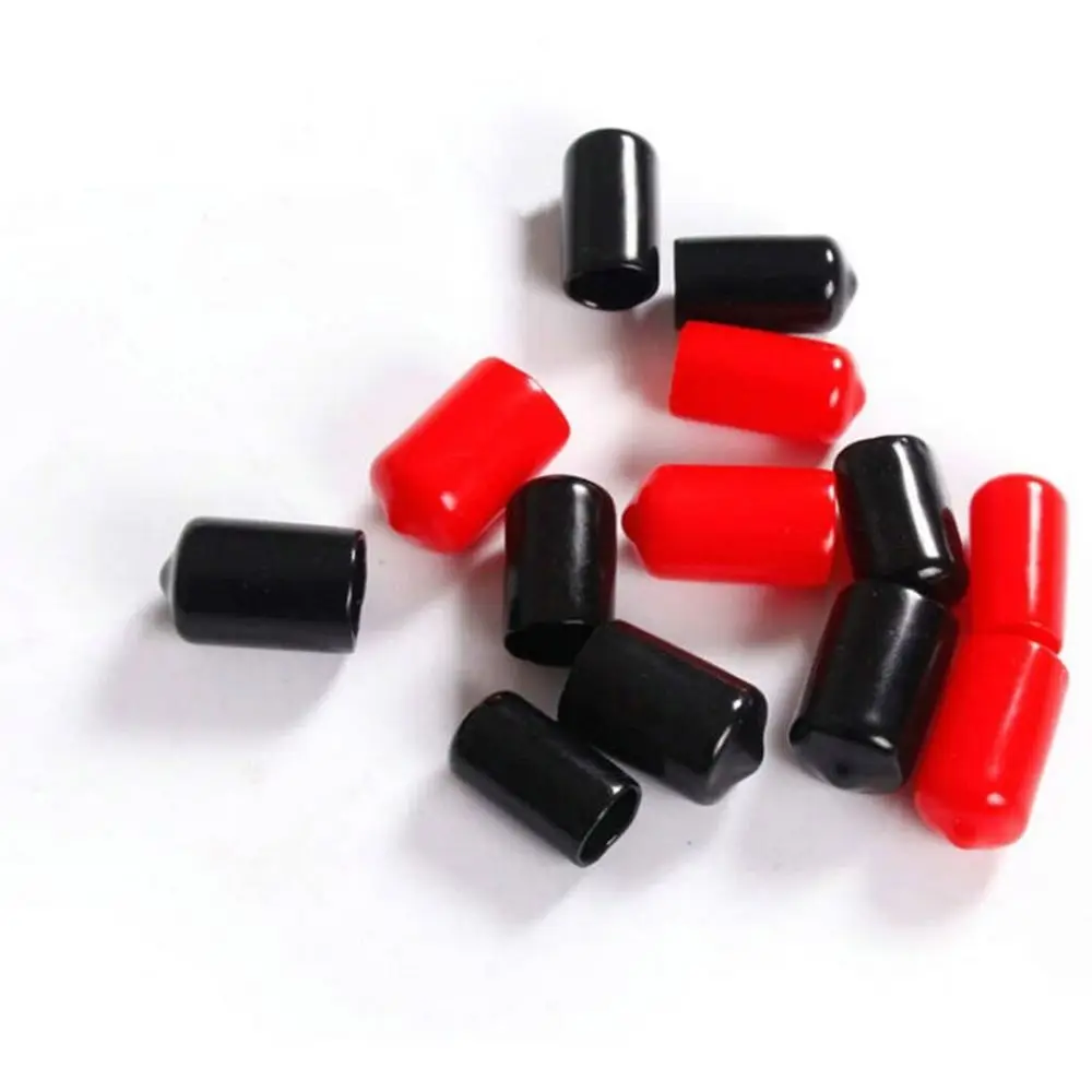 당구 큐 팁 커버 슬립온 고무 헤드 프로텍터 케이스 교체 페룰 스누커, 당구 액세서리, 10mm, 12mm, 13mm, 14mm, 10 개