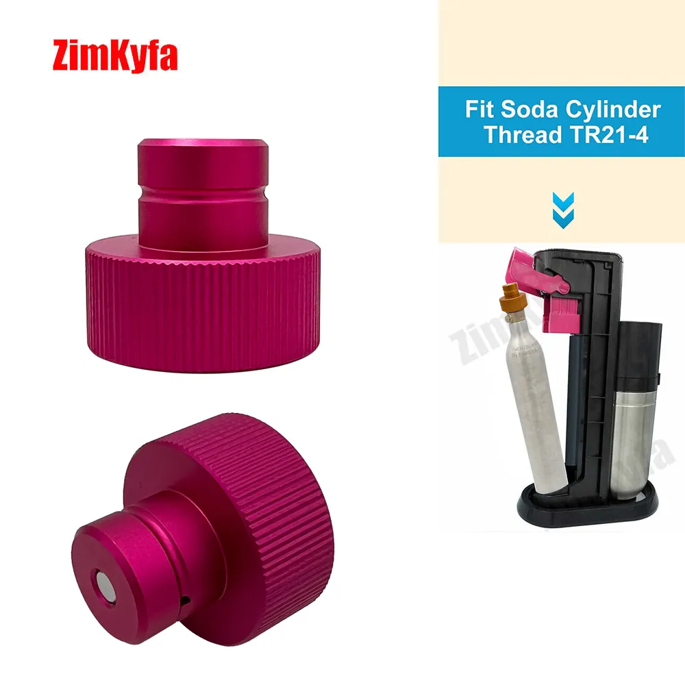 소다스트림 듀오 테라 아트 소다 기계용 CO2 퀵 커넥트 어댑터 컨버터, 버블러 Tr21-4 실린더 탱크 병 변환 title=소다스트림 듀오 테라 아트 소다 기계용 CO2 퀵 커넥트 어댑터 컨버터, 버블러 Tr21-4 실린더 탱크 병 변환