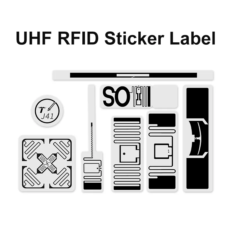 ISO18000-6C 패시브 접착 스티커 라벨 UHF RFID 태그, 다양한 크기, 50 개 title=ISO18000-6C 패시브 접착 스티커 라벨 UHF RFID 태그, 다양한 크기, 50 개 