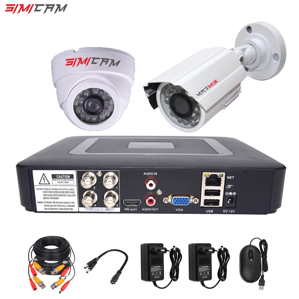 4CH DVR CCTV 시스템 2PCS 카메라 1080P 2MP 비디오 감시 4CH 5 in 1 DVR 적외선 AHD 1200 TVcctv 카메라 보안 시스템 키트 title=4CH DVR CCTV 시스템 2PCS 카메라 1080P 2MP 비디오 감시 4CH 5 in 1 DVR 적외선 AHD 1200 TVcctv 카메라 보안 시스템 키트 