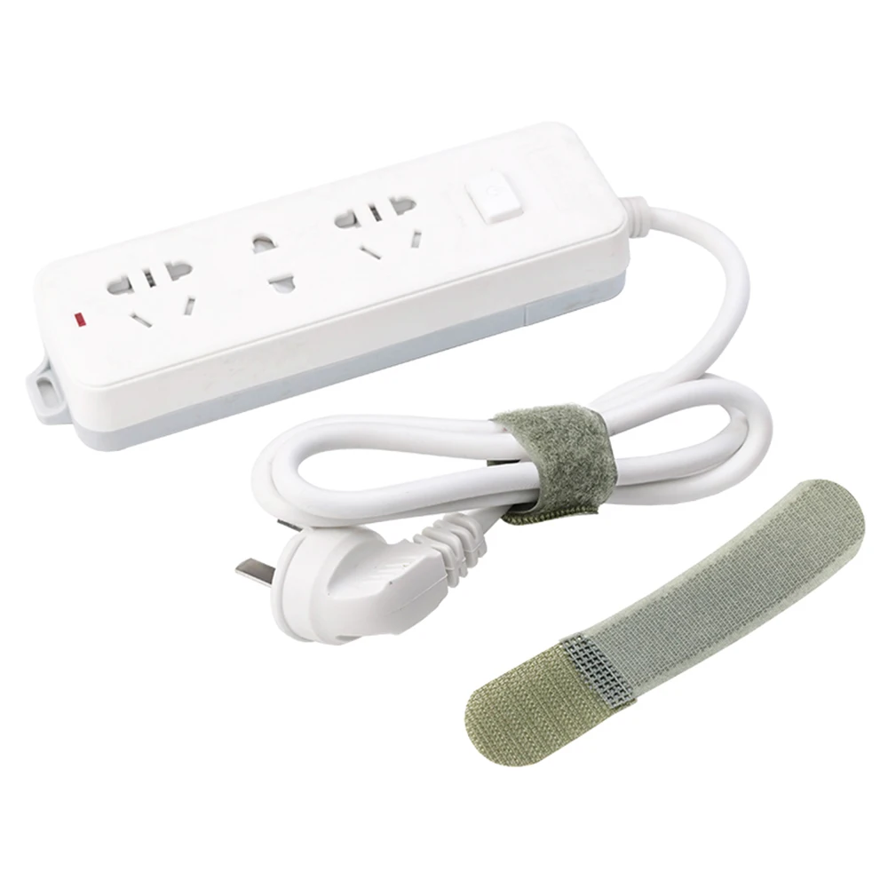 전술 Molle 나일론 스트랩, 재사용 가능한 케이블 타이, 후크 및 루프 패스너 버클, 배낭, 전선, 케이블 정리에 사용, 5 개