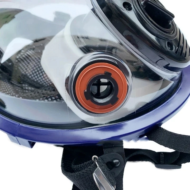 다기능 6800 가스 마스크, 초투명 완전 밀폐 보호 마스크, 산업용 스프레이 페인트, 핵 방사선 가스 마스크