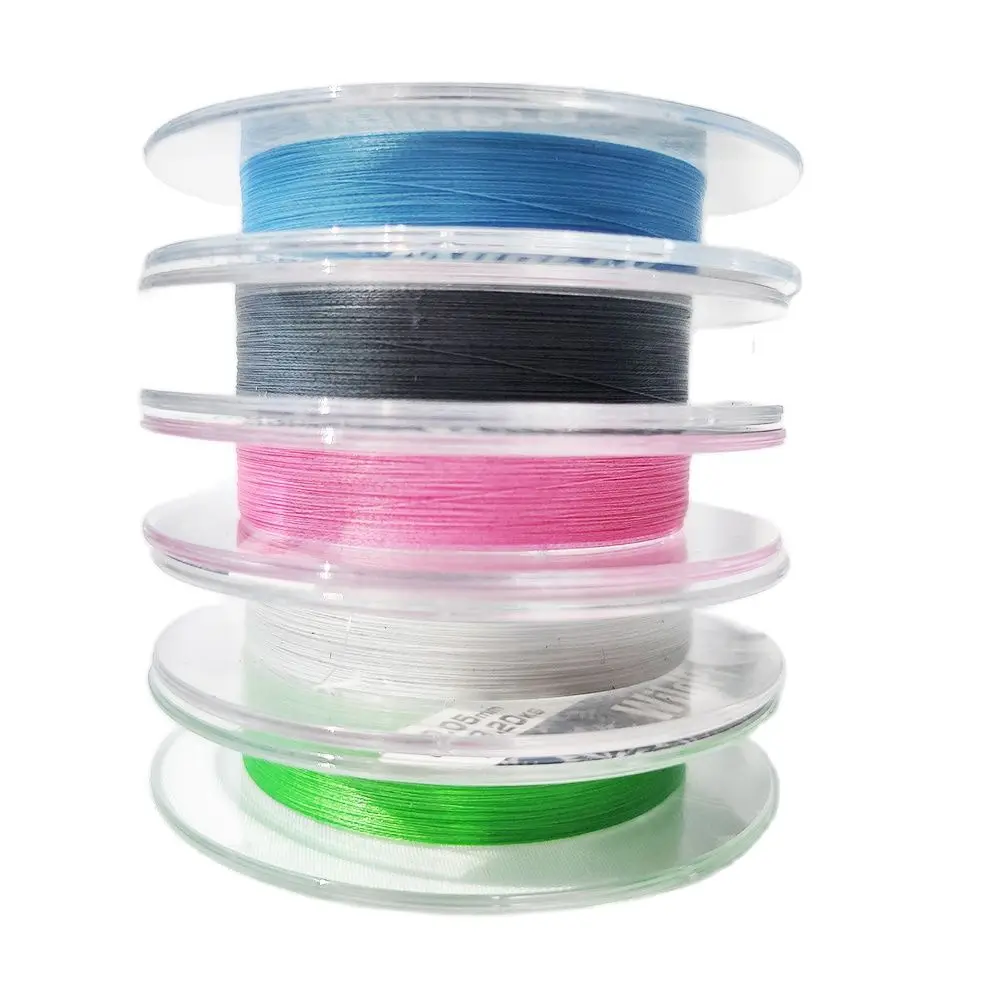 50M 4 가닥 PE 초강력 얼음 낚시줄, 잉어 파이크 낚싯줄 겨울 낚시