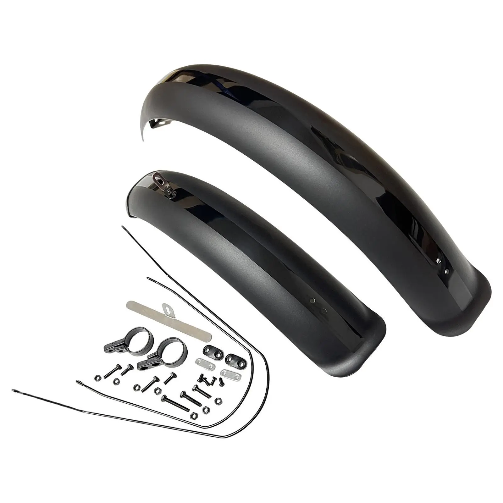 자전거 펜더 팻 타이어 머드 가드 세트, 접이식 스노우, 전자 자전거, BMX 자전거, MTB 사이클링 부품, 26/20 인치 x 4.0 머드 가드