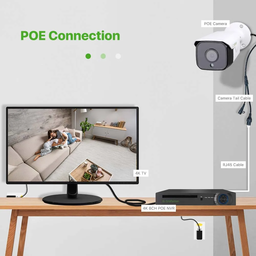 XMeye 소니 얼굴 인식 POE IP 카메라 보안 시스템 키트, 오디오 방수 CCTV 비디오 감시, AI Onvif NVR, 20fps, 6MP